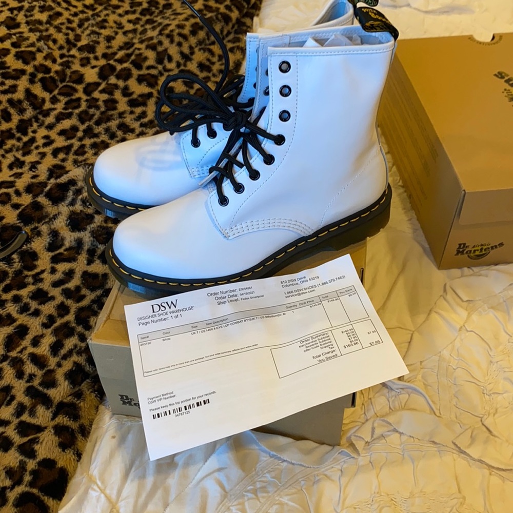 White Dr Martens